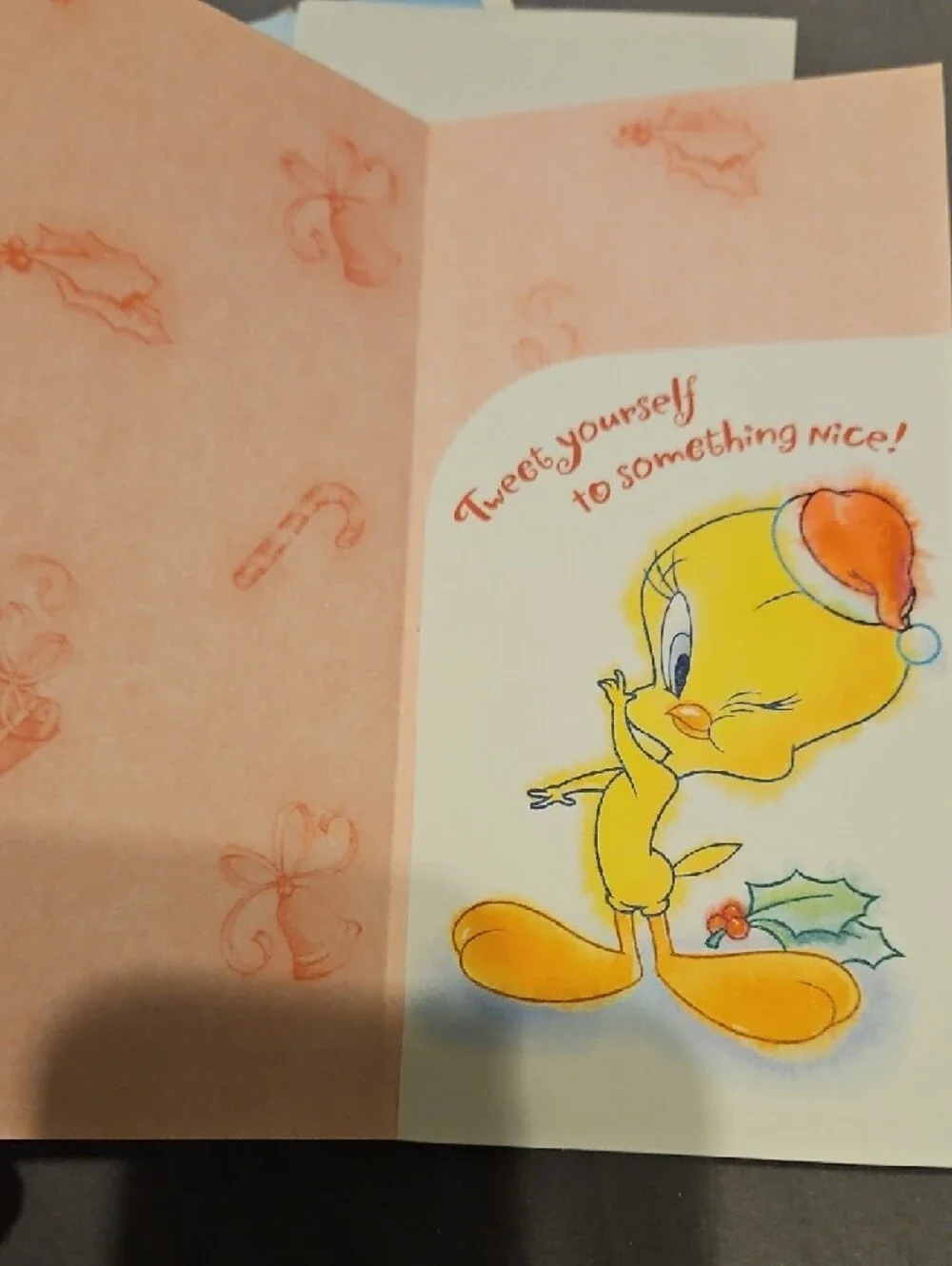 Lot Of 8 Tweety Bird Christmas Cards With Envelopes